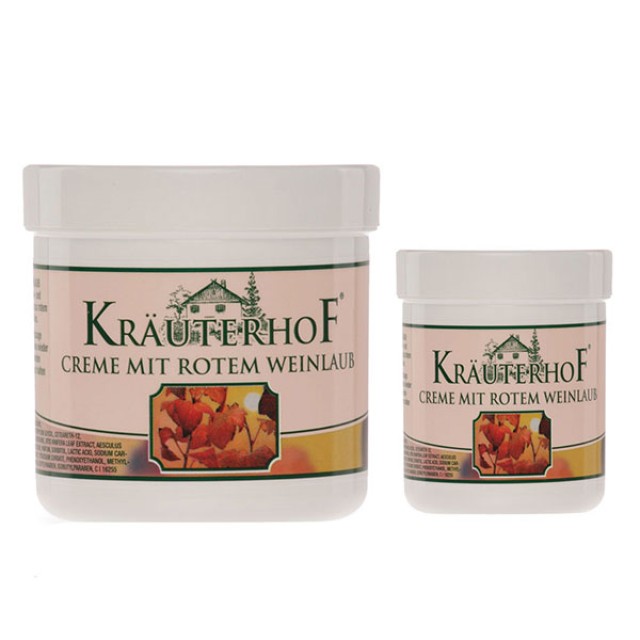 KRAUTERHOF KREMA OD LIŠĆA CRVENOG GROŽĐA 100ml - Online Apoteka KRAUTERHOF KREMA OD LIŠĆA CRVENOG GROŽĐA 100ml